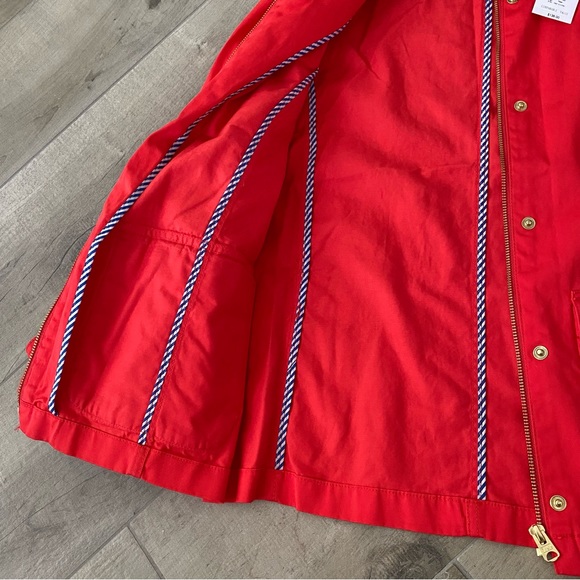 NWT J. Crew Factory red barn jacket - Picture 5 of 7